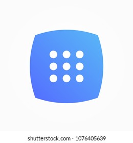 Dial Pad Number Icon