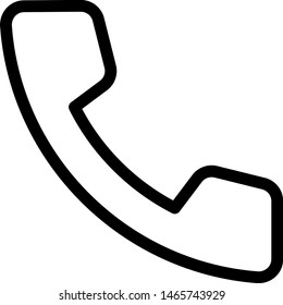 Dial phone handreceiver layout for phone calling