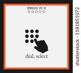 dial sketch vector icon