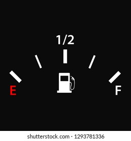 Dial of truck car.