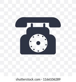 Dial vector icon isolated on transparent background, Dial logo concept