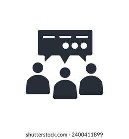 dialect icon. vector.Editable stroke.linear style sign for use web design,logo.Symbol illustration.