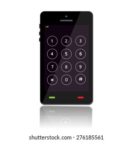 Dialing screen