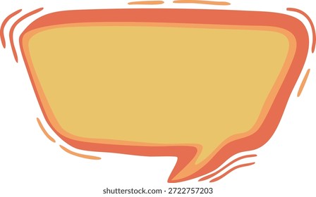 Dialog-Leertext-Flach-Illustrator