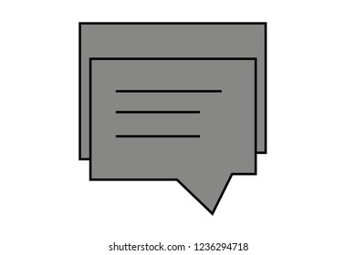 dialog box icon