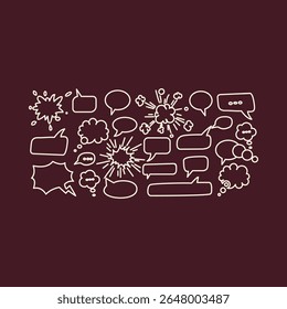 Dialog box trendy vector art design seemly amazing colorful useful illustration.eps