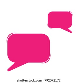 Dialog box vector speech bubbles, Blank comic message boxes collection for message, comments 