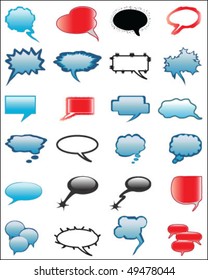 Dialog bubbles 2-vector