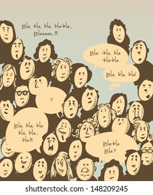 Dialog- cartoon characters 
