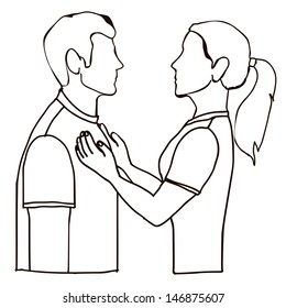 dialog design over white background vector illustration