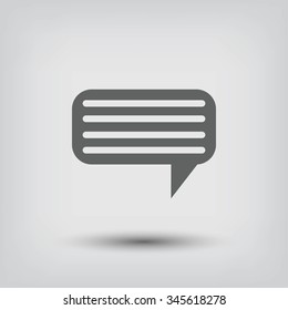 dialog icon