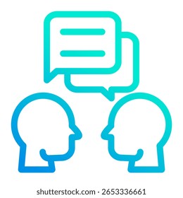 Dialog Icon Element For Design