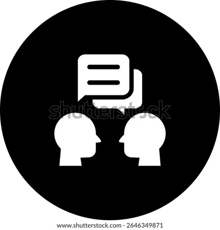 Dialog Icon Element For Design