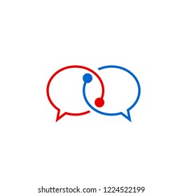 dialog icon, eps 10