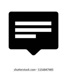 Dialog icon, pictogram