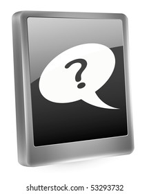 Dialog icon. Vector