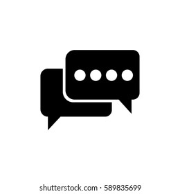 dialog icon vector illustration