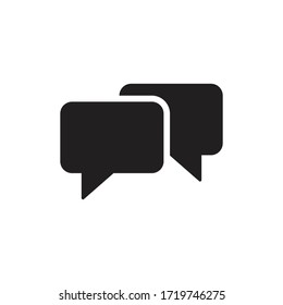 dialog icon vector sign symbol isolated