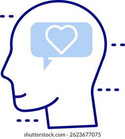Dialog Line vector Icon Design