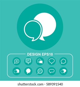 Dialog pictograph