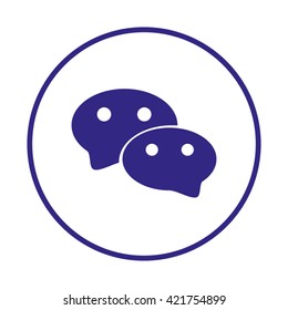 dialog Speech. bubbles conversation.