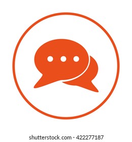 dialog Speech. bubbles conversation.