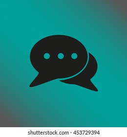 dialog Speech. bubbles conversation.