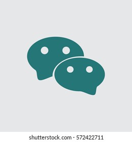 dialog Speech. bubbles conversation.
