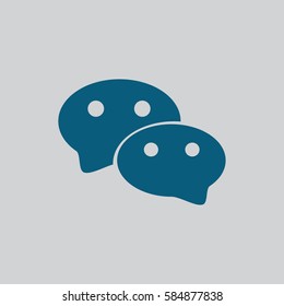 dialog Speech. bubbles conversation.