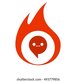 Dialog vector web icon