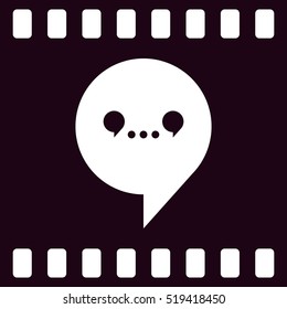 Dialog vector web icon