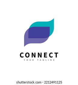 Dialogs and Discussions Logo. Communication vector symbol