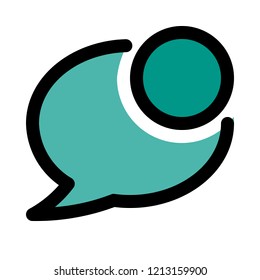 dialogue balloon notification