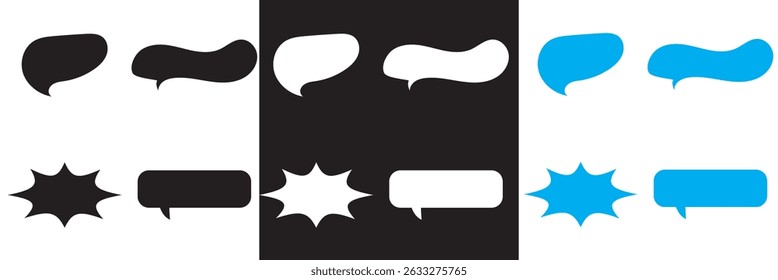 Dialogue box icon. Vector for websites, mobile interfaces, presentations, banner, visual branding etc. Vector illustration. isolated on white and black background. EPS 10