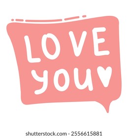 Dialogue bubble with phrases. Comic speech balloon for greeting and expression, colorful text chat shapes. Vector isolated icon of comic talk message cloud illustration on white background