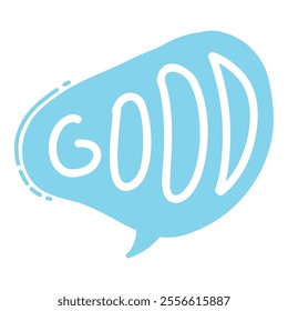 Dialogue bubble with phrases. Comic speech balloon for greeting and expression, colorful text chat shapes. Vector isolated icon of comic talk message cloud illustration on white background