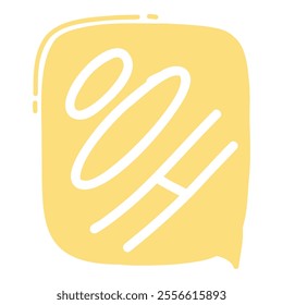 Dialogue bubble with phrases. Comic speech balloon for greeting and expression, colorful text chat shapes. Vector isolated icon of comic talk message cloud illustration on white background