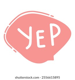Dialogue bubble with phrases. Comic speech balloon for greeting and expression, colorful text chat shapes. Vector isolated icon of comic talk message cloud illustration on white background