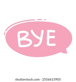 Dialogue bubble with phrases. Comic speech balloon for greeting and expression, colorful text chat shapes. Vector isolated icon of comic talk message cloud illustration on white background