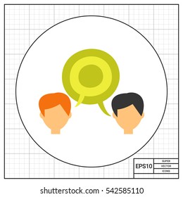 Dialogue Concept Icon