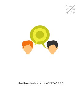 Dialogue Concept Icon