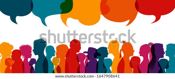 Dialogue Group Diverse Peoplegroup Familiescommunication Multiethnic ...