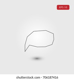 the dialogue icon
