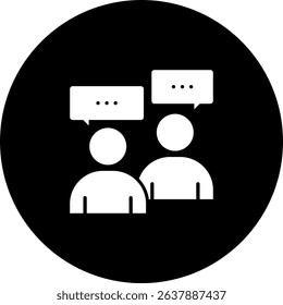 Dialogue Icon Element For Design