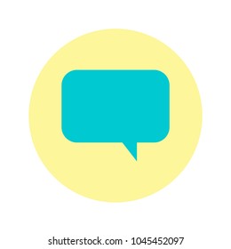 A dialogue icon , logo