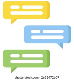 Dialogue icon symbol. Vector illustration