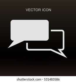 Vektorgrafik des Dialogbildes