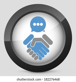 Dialogue to reach an agreement
