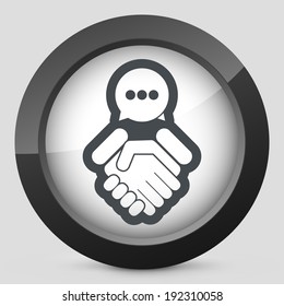 Dialogue to reach an agreement