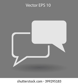 Dialogue vector icon